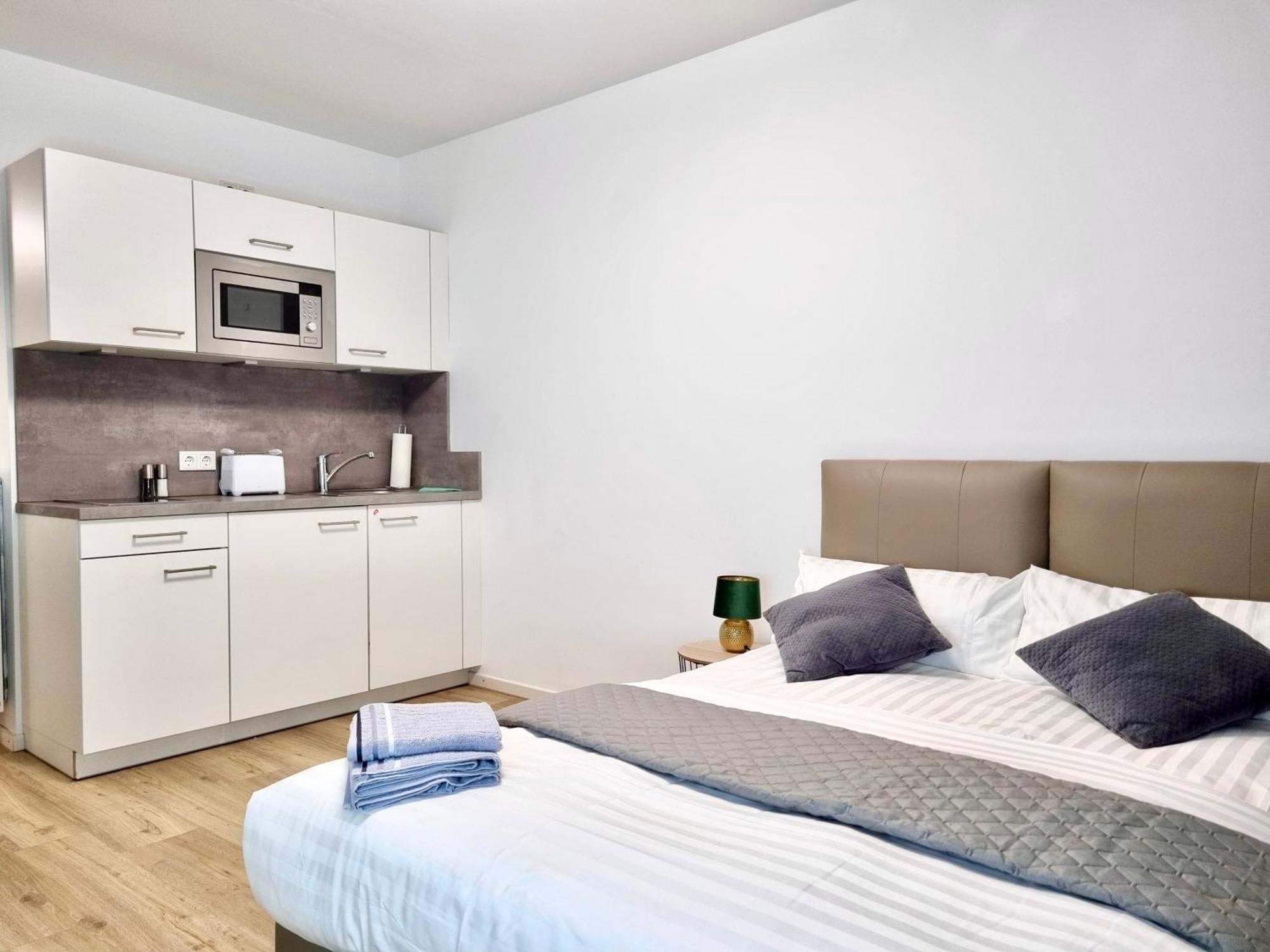 Modernes Apartment Nahe Des Stadtzentrums Hanovre Extérieur photo